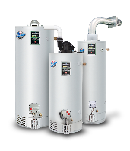 Standard tank water heaters