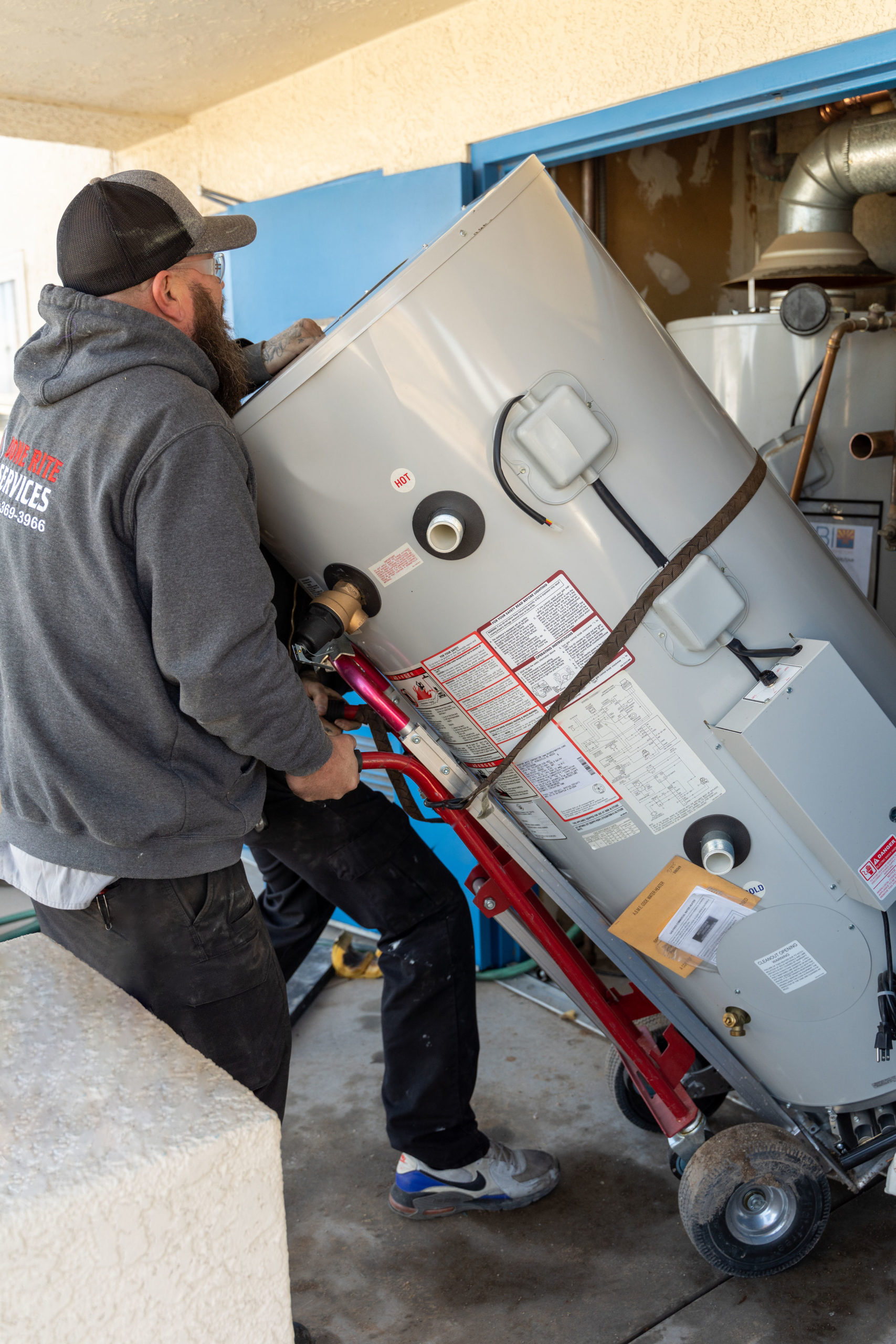 Done Rite water heater installation